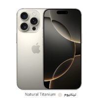 گوشی موبایل اپل مدلiPhone 16pro 128 ch دو سیم‌ کارت ظرفیت128گیگابایت و رم 8 گیگابایت
