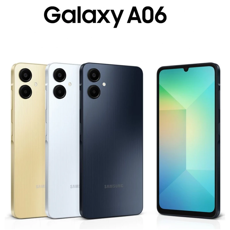 Samsung Galaxy A06 گوشی موبایل سامسونگ مدل Galaxy A06 دو سیم کارت ظرفیت 128 گیگابایت و رم 4 گیگابایت