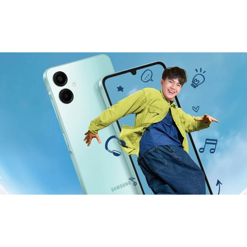 Samsung Galaxy A06 گوشی موبایل سامسونگ مدل Galaxy A06 دو سیم کارت ظرفیت 128 گیگابایت و رم 4 گیگابایت