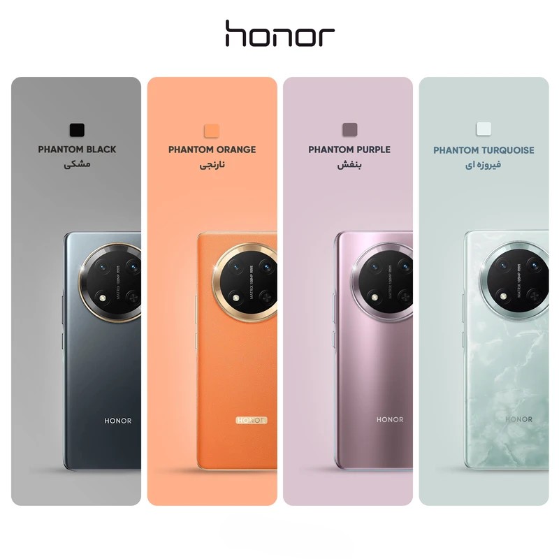 HONER X9C گوشی آنر X9c رجیسترشده دو سیمکارت 256 گیگابایت با رم 8 گیگابایت 5G