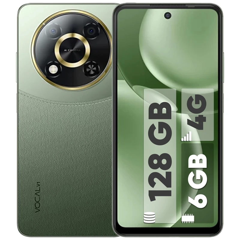 گوشی وکال V2 رجیسترشده دو سیمکارت 128 گیگابایت با رم 6 گیگابایت 4G