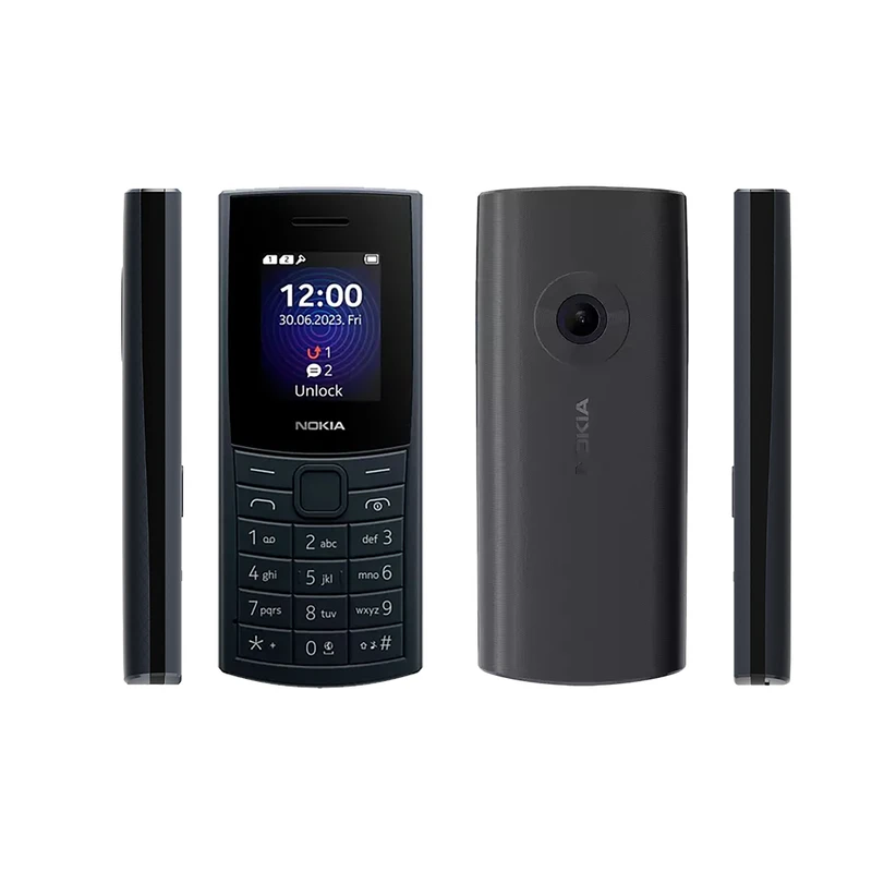گوشی نوکیا 110 2023 رجیستر‌شده دو سیم‌کارت - مونتاژ ایران تحت لیسانس نوکیا
