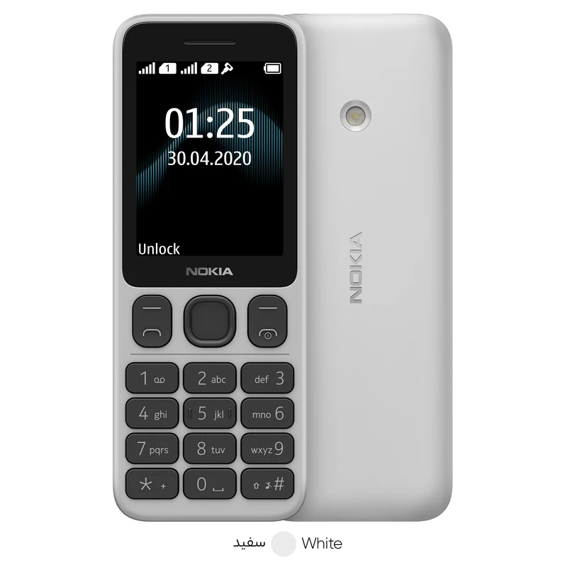 NOKIA 125 TA 1253 DS FA گوشی موبایل نوکیا مدل 125 TA 1253 DS FA دو سیم کارت