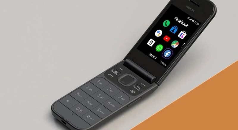 گوشی موبایل نوکیا مدل Nokia 2720 Flip دو سیم کارت