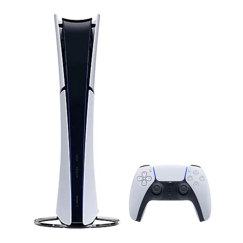 کنسول بازی سونی مدل PlayStation 5 Slim نسخه دیجیتال، با ظرفیت حافظه داخلی 1 ترابایت،