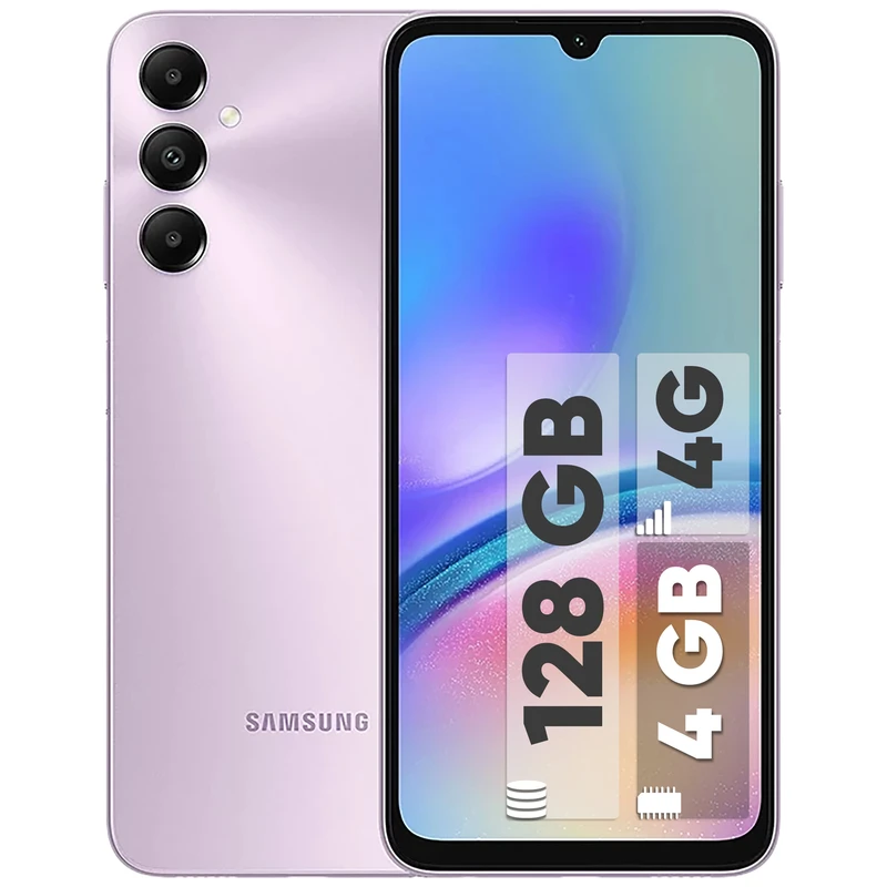 گوشی موبایل سامسونگ مدل Galaxy A05s ظرفیت 128 گیگابایت و رم 4 گیگابایت