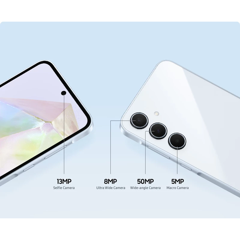 Samsung Galaxy A35 گوشی موبایل سامسونگ مدل Galaxy A35 دو سیم کارت ظرفیت 256 گیگابایت رم 8 گیگابایت - ویتنام