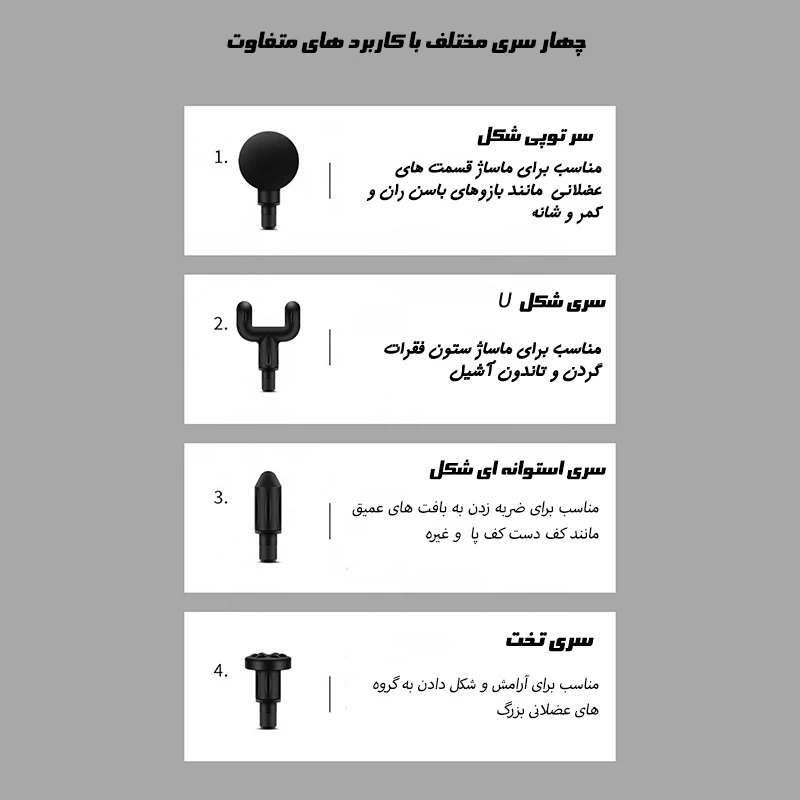 MASSAGE GUN 620 ماساژور