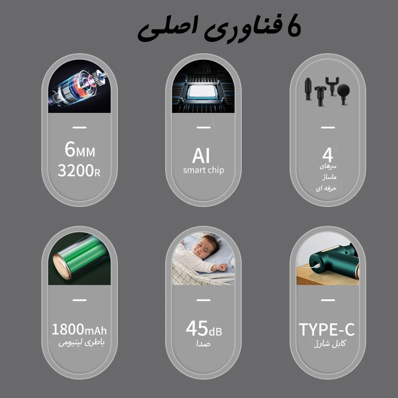 MASSAGE GUN 620 ماساژور