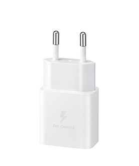 شارژر دیواری ۱۵ وات سامسونگ مدل EP-T1510 | شارژ سریع با درگاه USB-C اورجینال