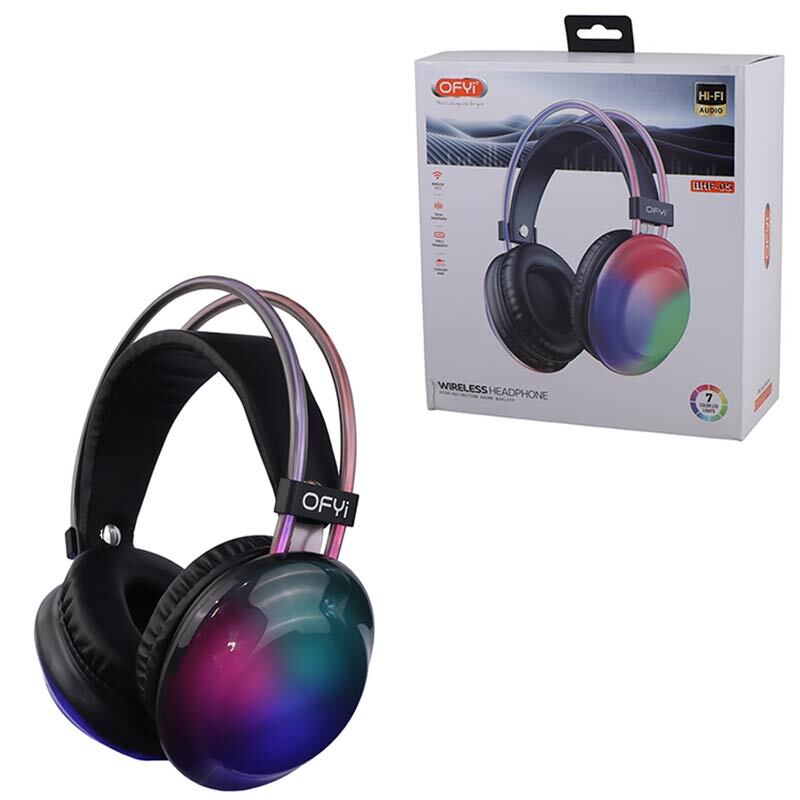 OFYI مدل BHF-05 RGB هدفون بلوتوثی OFYI مدل BHF-05 RGB