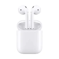 هدفون بلوتوثی اپل مدل AirPods 2New Generation، بدون نویزکنسلینگ، درگاه شارژ Lightning، دارای سنسور اپتیکال و شتاب‌سنج، مقاوم در برابر ض