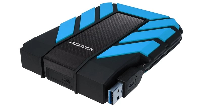 هارد اکسترنال ای دیتا مدل HD710 Pro با ظرفیت یک ترابایت دارای رابط USB Type-A 3.0، سازگار با گوشی موبایل، تبلت، کامپیوتر و لپ‌تاپ (ویندوز و مک) با سرعت چرخش 5400 دور در دقیقه، مقاوم در برابر ضربه، نفوذ گرد و غبار، خط و خش، دارای نشانگر LED