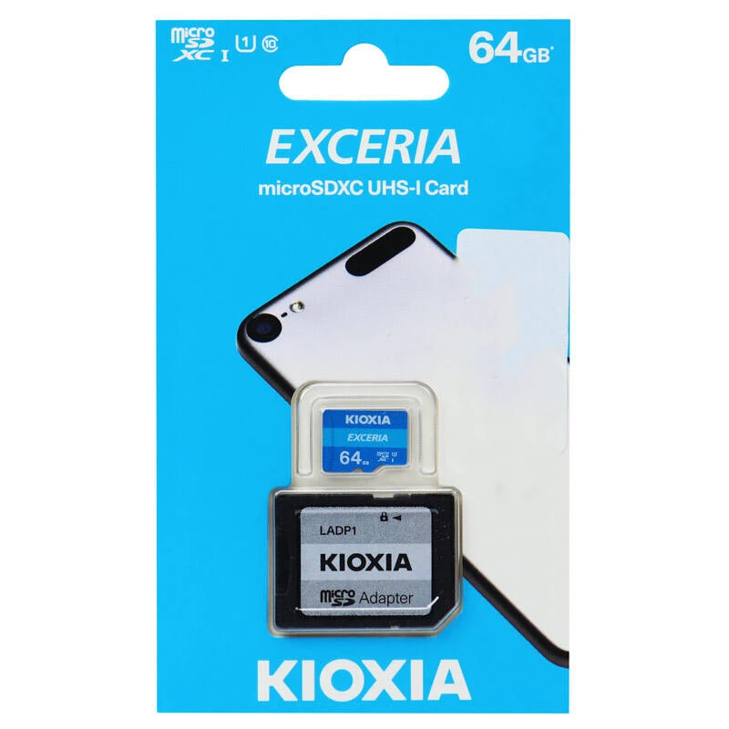 کارت حافظه SDXC کیوکسیا مدلEXCERIA کلاس 10 استاندارد UHS-I U1 سرعت 100MBps ظرفیت 64گیگابات