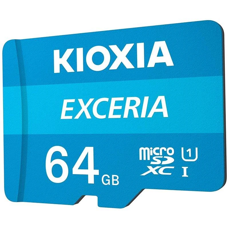 کارت حافظه SDXC کیوکسیا مدلEXCERIA کلاس 10 استاندارد UHS-I U1 سرعت 100MBps ظرفیت 64گیگابات
