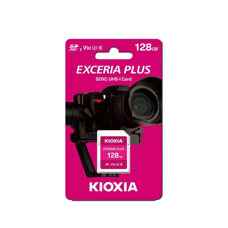 کارت حافظه SDXC کیوکسیا مدل EXCERIA کلاس 10 استاندارد UHS-1 سرعت 100MBps ظرفیت 128 گیگابایت