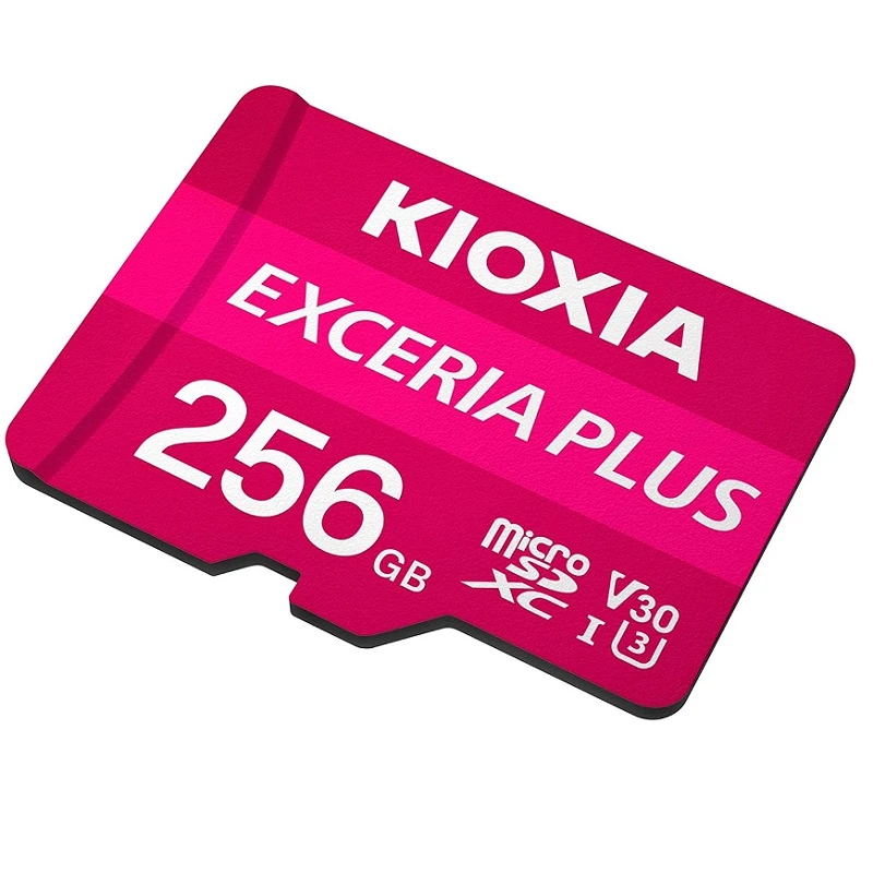 کارت حافظه‌ microSDXC کیوکسیا مدل EXCERIA PLUS کلاس 10 استاندارد U3 سرعت 100MBps ظرفیت 256 گیگابایت