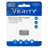 فلش مموری 64 گیگابایت وریتی مدل V-819، دارای رابط‌ USB 2.0، طول عمر زیاد، سرعت استاندارد انتقال اطلاعات 480 مگابیت بر ثانیه، ضد آب، خش و شوک