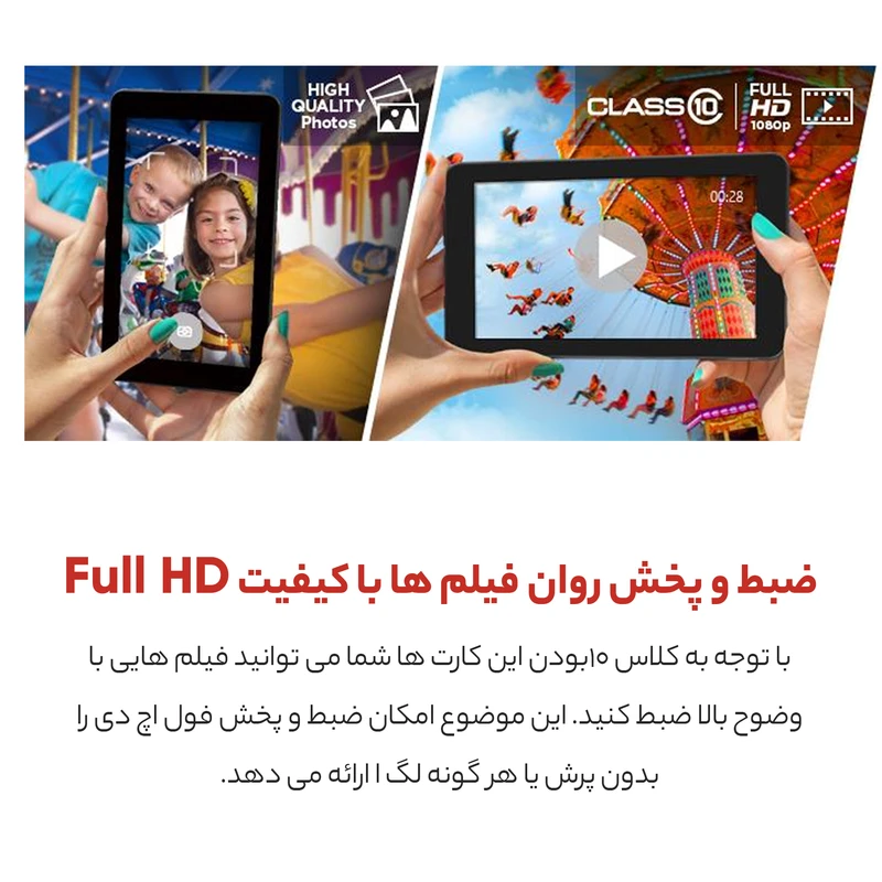 مدل MicroSDHC کارت حافظه microSDXC سن دیسک مدل Ultra A1 کلاس 10 استاندارد UHS-I U1 سرعت 100MBps ظرفیت 128 گیگابایت کپی