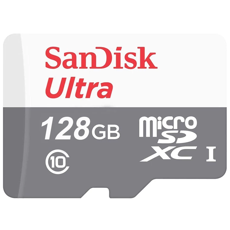 کارت حافظه microSDXC سن دیسک مدل Ultra A1 کلاس 10 استاندارد UHS-I U1 سرعت 100MBps ظرفیت 128 گیگابایت کپی