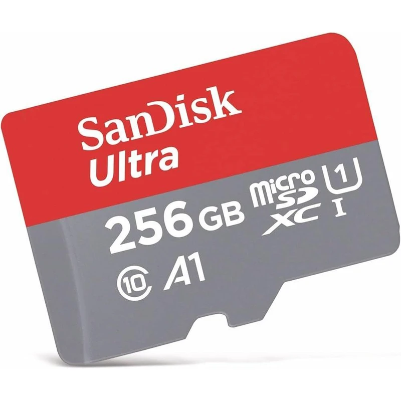 کارت حافظه microSDXC سن دیسک مدل Ultra A1 کلاس 10 استاندارد UHS-I سرعت 150MBps ظرفیت 256 گیگابایت