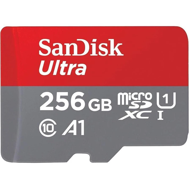 کارت حافظه microSDXC سن دیسک مدل Ultra A1 کلاس 10 استاندارد UHS-I سرعت 150MBps ظرفیت 256 گیگابایت