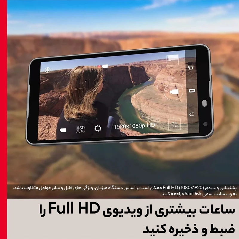 کارت حافظه سن دیسک مدل Extreme Pro 4k استاندارد UHS-I U3 سرعت 200MBps ظرفیت 1 ترابایت