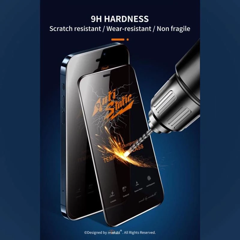 گلس مدل آنتی استاتیک مناسب برای تمامی گوشی موبایل سامسونگ